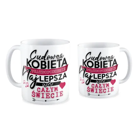 Kubek na DZIEŃ KOBIET Najlepsza na całym świecie